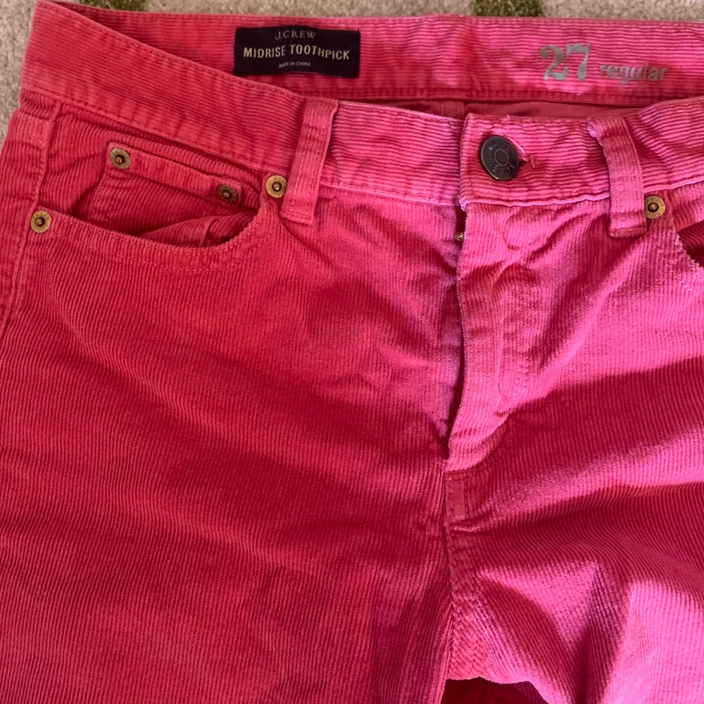 J.Crew Salmon Women's Corduroy